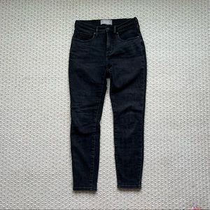 Everlane Mid-Rise Skinny Jean Black